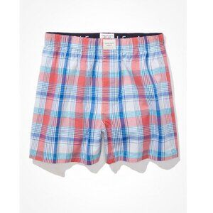 NWT American Eagle Outfitters AEO Mens Underwear Plaid Stretch Boxer Shorts